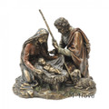 Baby Jesus Mary and Joseph with Lamb