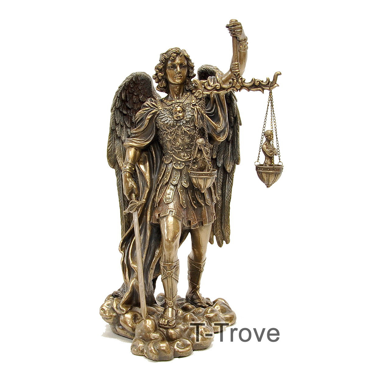 St Michael Weighing Souls - T-Trove Asian Decor