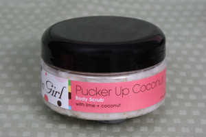 Pucker Up Coconut all natural body scrub