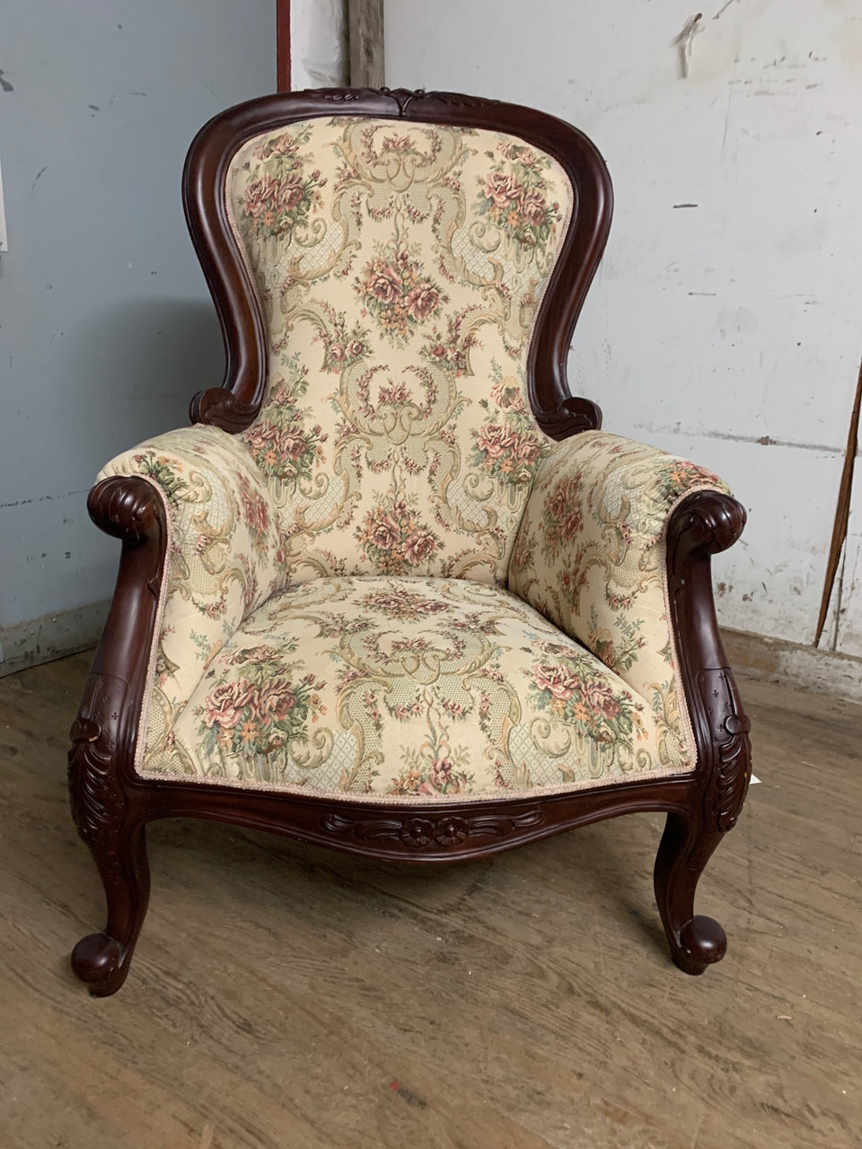 Victorian parlor chair   Forgotten Furniture