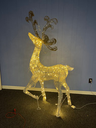 LED outdoor Christmas standing reindeer