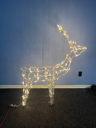 Vintage Christmas Holiday Standing reindeer