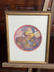 Vintage painting "Fruit" by E Keenan