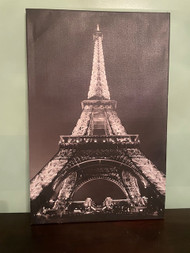 Eiffel Tower print on canvas