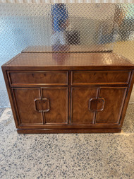 Vintage modern Asian inspired server