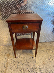 Vintage mahogany nightstand by Dixie