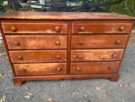 Vintage maple 8 drawer dresser