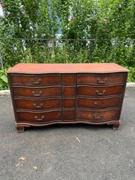 Vintage mahogany 12 drawer dresser by Kindel