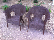 Custom Painted Wicker