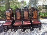 1800's Barley Twist Dining Chairs