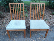 Pair of Mission Oak Chairs