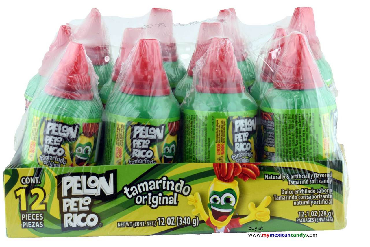 Lorena Pelon Pelo Rico Display 12 Piece Pack Buy At Mymexicancandy