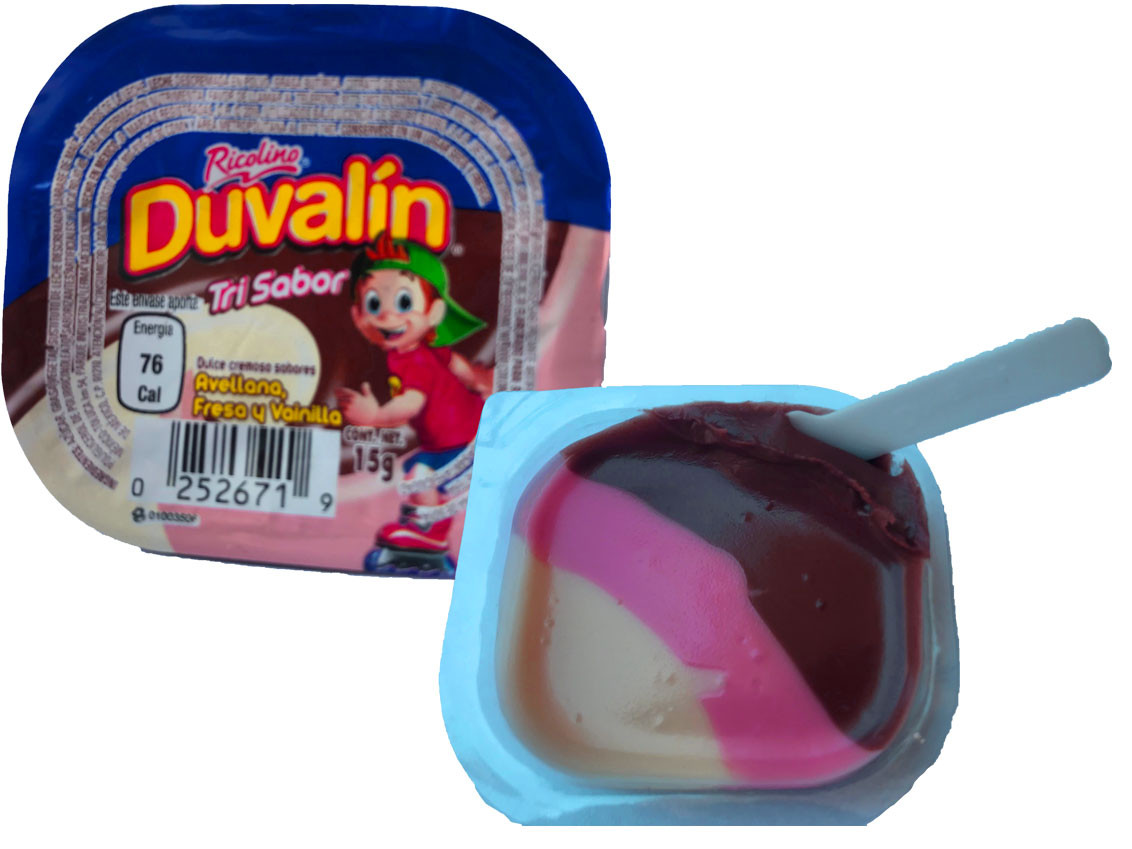 Ricolino Duvalin Tri Flavor 18 Piece Pack Buy At Mymexicancandy Com
