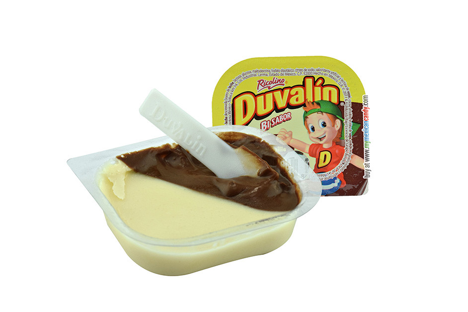 Duvalin Chocolate Y Vainilla Ricolino Duvalin Avellana/Vainilla 18-Piece pack count - My Mexican Candy