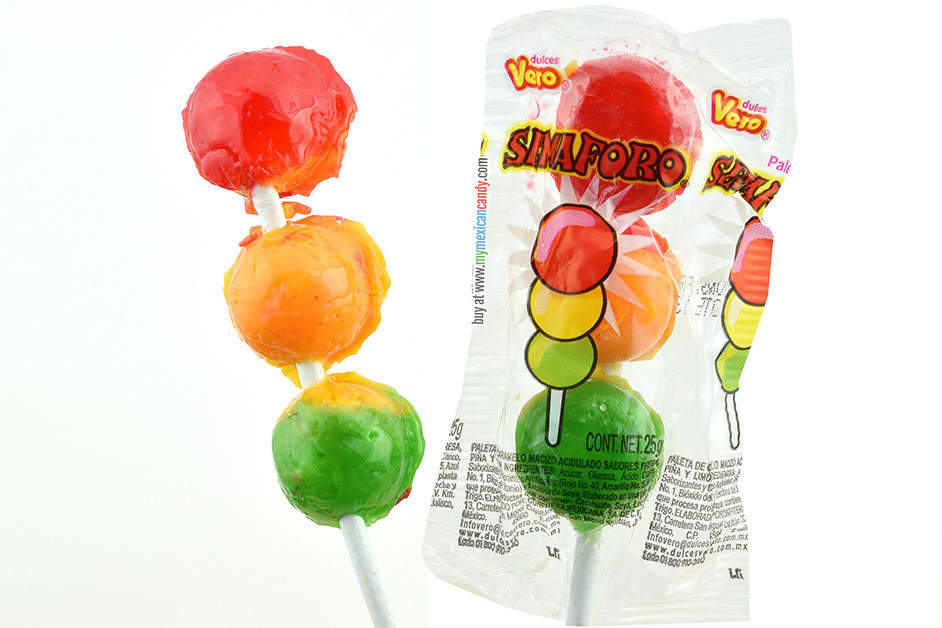 Vero Lollipop "Semaforo" 40 Piece Buy At