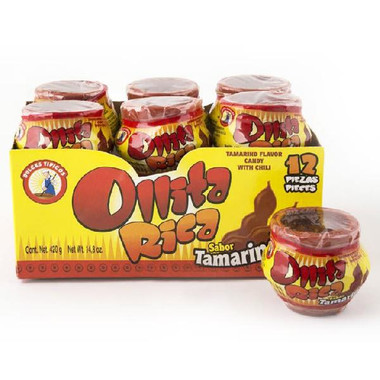 Ollita Rica tamarindo 12-piece pack - Buy at My Mexican Candy