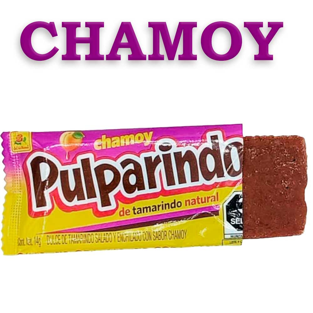 De La Rosa Pulparindo Chamoy Pieces Pack Count My Mexican Candy