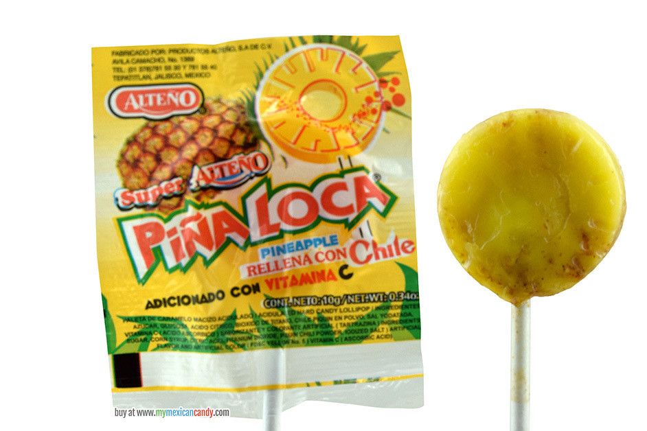 Super Pina Loca Mexican Lollipop 40 Piece Buy At Mymexicancandy Com En este video vamos aprende mas de las opciones del buscatrazos y como cortar sobrantes de formas. alteno super pina loca 40 piece pack
