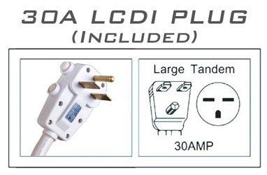 Ramsond KCD-32C/Ba 30A LCDI Plug