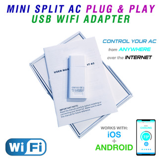 USB Plug & Play Wifi Adapter  Mini Split Air Conditioners