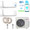 Cooper & Hunter 36000-BTU Dual Zone 18000-BTU + 12000-BTU Wall Mount Only Inverter Split AC w/ Heat 230V/60Hz