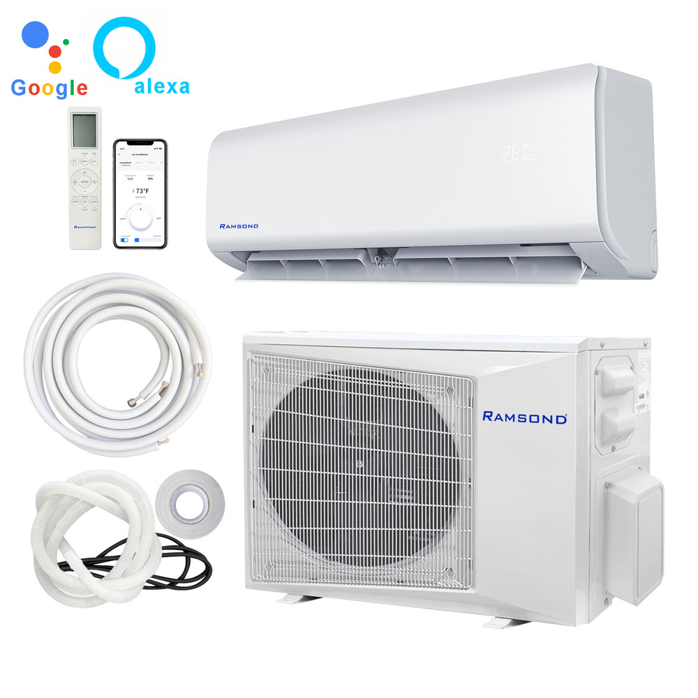 RAMSOND GW SERIES 9000 BTU/115 V Mini Split Air Conditioner Heat