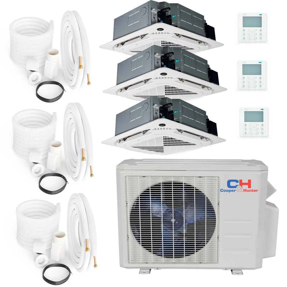 Cooper Hunter Multi Zone 28000 BTU/230VOx 3-09 Ceiling Cassette