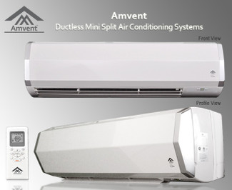 AMVENT A74GW2C-ELT 24000 BTU DUCTLESS MINI SPLIT AIR CONDITIONER