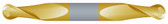 #STD2375BTIN----2 Flute 3/8" Dia. x 3/4" LOC x  3 1/2" OAL Standard D/E