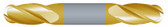 #STD4437BTIN----4 Flute 7/16" Dia. x 7/8" LOC x  4" OAL Standard D/E
