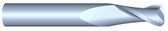 #2500R030----2 Flute 1/2" Dia. x 1" LOC x  3" OAL w .030 Radius 