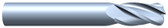 #4625R020----4 Flute 5/8" Dia. x 1 1/2" LOC x  3 1/2" OAL w .020 Radius 