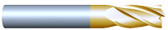 #45623TIN----4 Flute 9/16" Dia. x 3" LOC x  6" OAL 
