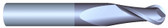 #22811BTIA----2 Flute 9/32"  Dia. x 3/4" LOC x  2 1/2" OAL Ball