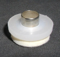 This glide is easily tapped into your wood furniture.