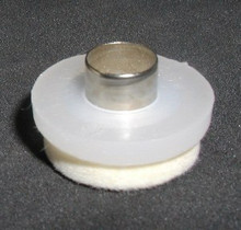 This glide is easily tapped into your wood furniture.