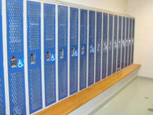 Steel Athletic Lockers require only minor modifications to make them ADA Compliant.
