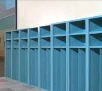 Republic Steel Cubbies. Showing "Companion Compartment" configuration.