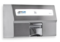 Warm Air Hand Dryer for Restrooms. Stainless Steel