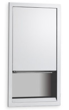 C-Fold, Multi-Fold, or Single Fold Paper Towel Dispenser. Stainless Steel