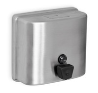 Liquid Soap or Hand Sanitizer Dispenser. Stainless Steel. ADA Compliant