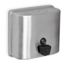 Liquid Soap or Hand Sanitizer Dispenser. Stainless Steel. ADA Compliant