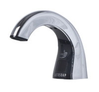 Liquid or Foam Soap Dispenser for Restrooms. Vanity Mounted.