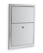 Sanitary Disposal for Bathroom Stalls. Stainless Steel