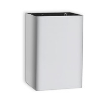 Waste Receptacle for Restrooms. Surface Mounted. Stainless Steel