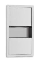 Paper Towel Dispenser / Waste Receptacle for Restrooms
