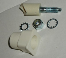 Bathroom stall pintle/cam set #90H503 includes pintle, cam, lock washers, and hex nut