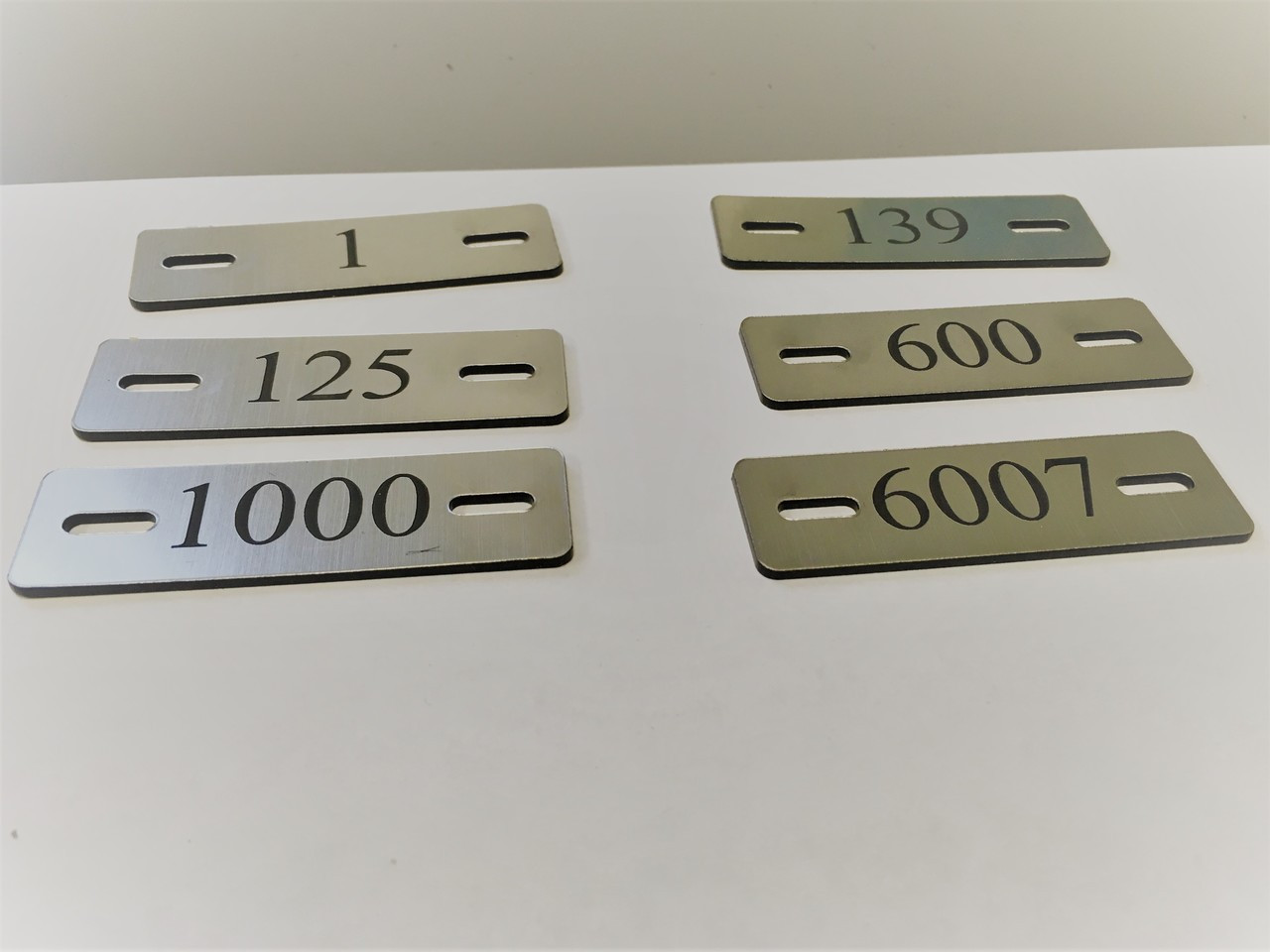 Universal Number Plate - Lang Equipment