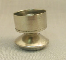 Swivel chair glide for chair legs with 1" O.D. and 7/8" I.D.