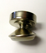 Swivel chair glide for round legs with 1-1/8" O.D.